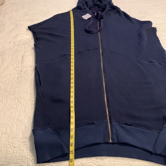 NEW Free People Zip Up Duster Hoodie Size Medium - Picture 16 of 16